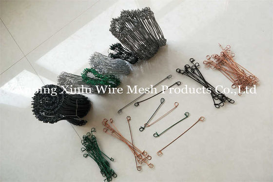 380mpa Bale Tie Wire Диаметр 1.2-1.6 мм Легко скручивается Доступная цена Двойная петля Связывающая проволока с весом / пучок 2.22kg