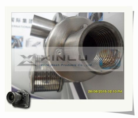Женщина сопла 148mm SS316L BSPT фильтра водоочистки экрана провода клина продела нитку