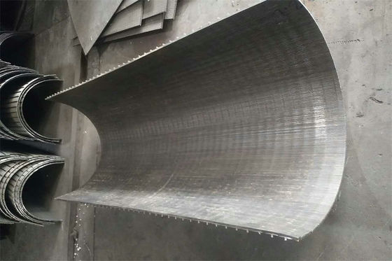 DSM изогнуло панели экрана провода клина экрана загиба сетки Dewatering
