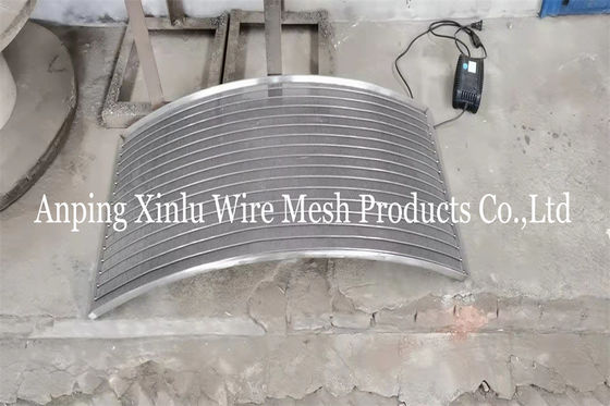 Статическая панель 500mm x 1120mm x R1050mm экрана провода клина SUS304 с кадром 5 x 20mm