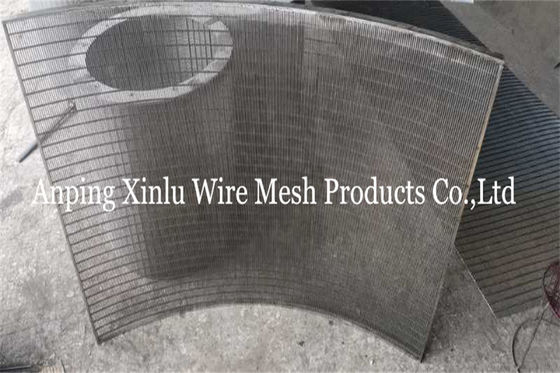 Статическая панель 500mm x 1120mm x R1050mm экрана провода клина SUS304 с кадром 5 x 20mm