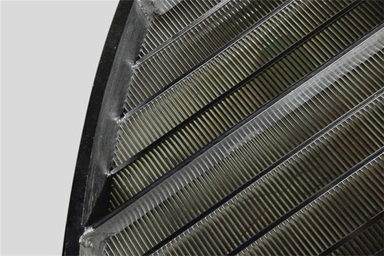 Тип решетки слота x 0.5mm диаметра 1250mm совместный поддержки провода клина для ионнообменников