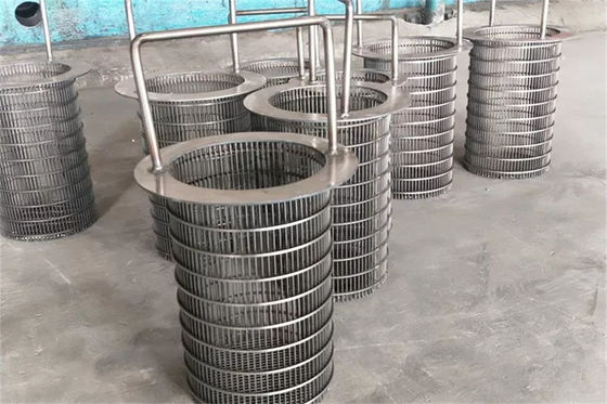 Обратный печет полный роторный провод цилиндрическое OD450 x 500mm клина барабанчика экрана