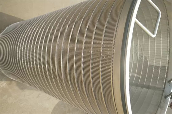 Обратный печет полный роторный провод цилиндрическое OD450 x 500mm клина барабанчика экрана
