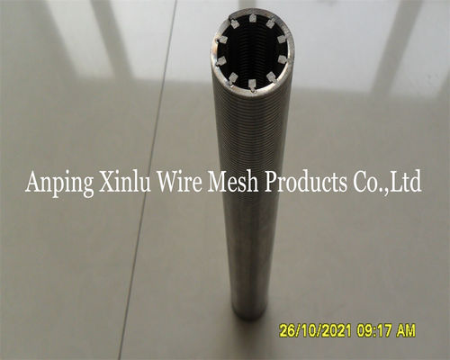 Нержавеющая сталь304 Джонсон Vee Wire Screen Pipe 1-20 дюймов в форме клина для нефтяной промышленности