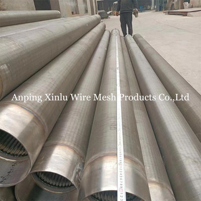 16-3/4 &quot;SS316L Johnson Wire Screen Tube 426 мм с натянутыми концами для скважин воды