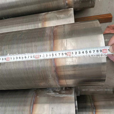 14&quot; SS316L Johnson Type Vee Wire Water Well Screen Pipe с мужскими / женскими нитями
