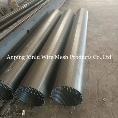 14&quot; SS316L Johnson Type Vee Wire Water Well Screen Pipe с мужскими / женскими нитями