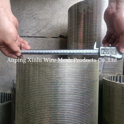 2.2x3.5mm(#93) Клин обернутый проволока Джонсон непрерывный слот воды хорошо экрана трубы 1&quot; до 20&quot;