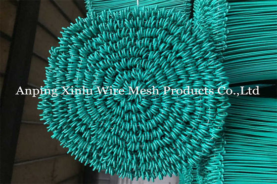 380mpa Bale Tie Wire Диаметр 1.2-1.6 мм Легко скручивается Доступная цена Двойная петля Связывающая проволока с весом / пучок 2.22kg