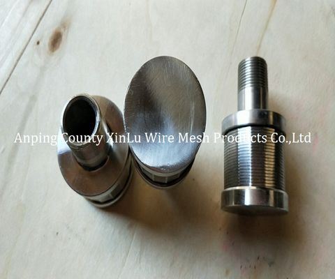 Части станка из нержавеющей стали Johnson Screen Nozzle Filter Water Nozzles с проволокой поддержки 1,8x2,5 мм