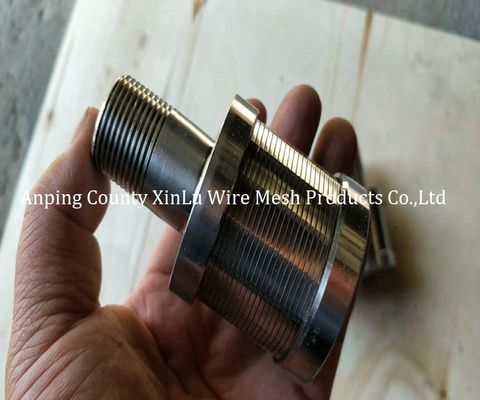 Части станка из нержавеющей стали Johnson Screen Nozzle Filter Water Nozzles с проволокой поддержки 1,8x2,5 мм