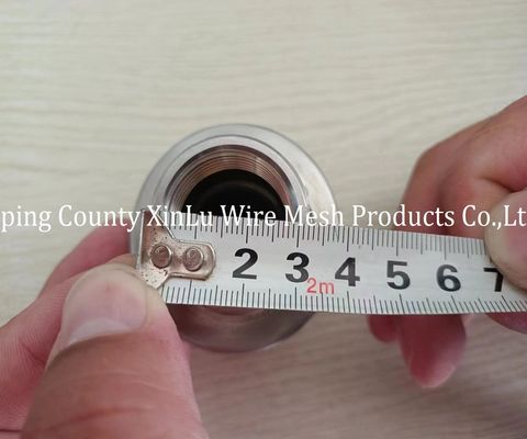 Части станка из нержавеющей стали Johnson Screen Nozzle Filter Water Nozzles с проволокой поддержки 1,8x2,5 мм