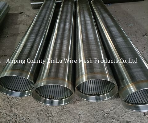 Закрученная проволока 2,2x3,5 мм из нержавеющей стали Johnson Well Strainer Tube для фильтрации скважин