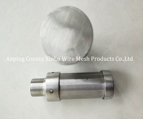 Экран провода Electropolished v патрона фильтра нержавеющей стали свечи Dia 25 до 108mm
