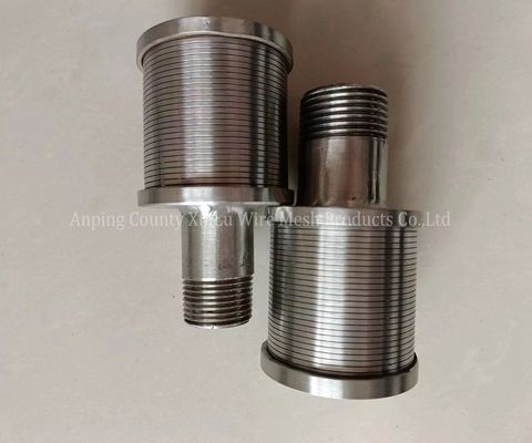 Легко установить Hastelloy C Wire Wrapped Screen Nozzle для двойной нержавеющей стали 2205 Johnson Filter Nozzle