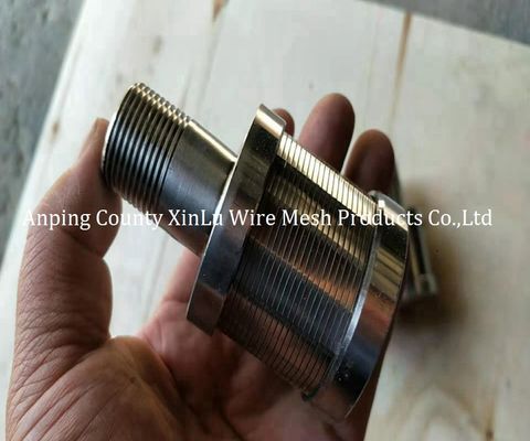 Легко установить Hastelloy C Wire Wrapped Screen Nozzle для двойной нержавеющей стали 2205 Johnson Filter Nozzle