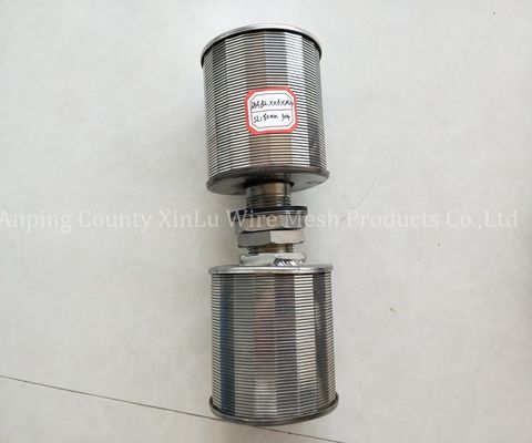 Легко установить Hastelloy C Wire Wrapped Screen Nozzle для двойной нержавеющей стали 2205 Johnson Filter Nozzle