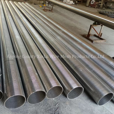 Нержавеющая сталь для контроля песка Johnson Wire Screen Tube для бурения на нефтяных насосах