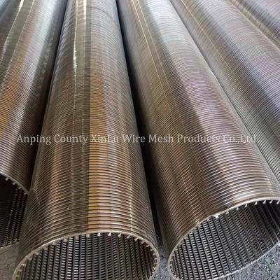 Нержавеющая сталь для контроля песка Johnson Wire Screen Tube для бурения на нефтяных насосах
