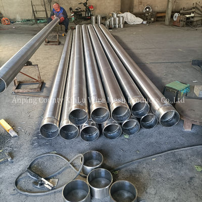 Нержавеющая сталь для контроля песка Johnson Wire Screen Tube для бурения на нефтяных насосах