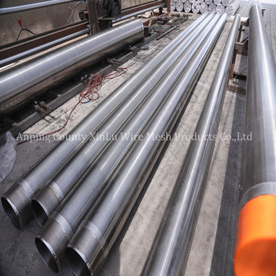 14 дюймовая нержавеющая сталь 321 колючая проволока обернутая Johnson Screen Tube в химической промышленности