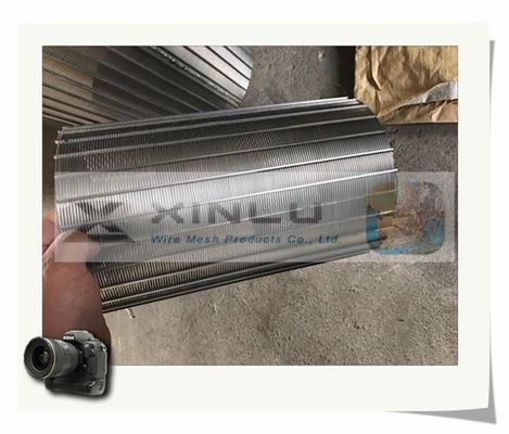 Сетчатый фильтр корзины чистки собственной личности барабанчика экрана обратного нержавеющей стали роторный