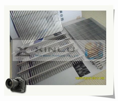 Панель экрана провода клина профиля сварила нержавеющую сталь 1.2x2m 3x5mm