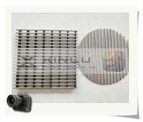 Панель экрана провода клина профиля сварила нержавеющую сталь 1.2x2m 3x5mm