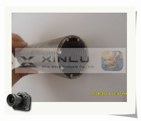 Чистка трубки FITO SS304 SS316 экрана провода клина Джонсона Vee легкая