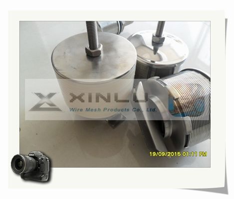 Двойное сопло SS316L DN 82mm экрана Джонсона провода клина подачи подгоняло