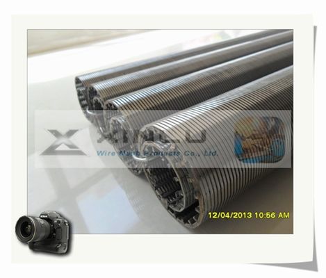 Труба SS201 экрана провода клина водяной скважины диаметр 80mm до 500mm