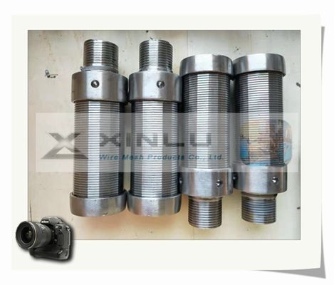 слот G3/4&quot; экрана провода 0.15mm нержавеющей стали диаметра 316L 38mm продетый нитку мужчина