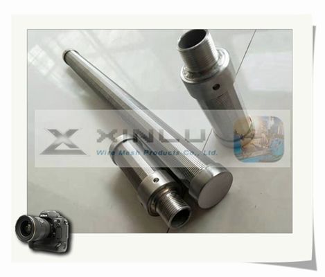 слот G3/4&quot; экрана провода 0.15mm нержавеющей стали диаметра 316L 38mm продетый нитку мужчина