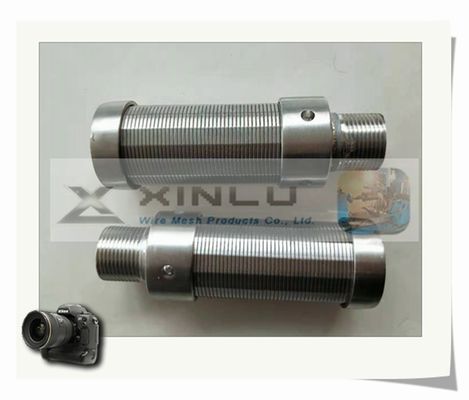 слот G3/4&quot; экрана провода 0.15mm нержавеющей стали диаметра 316L 38mm продетый нитку мужчина