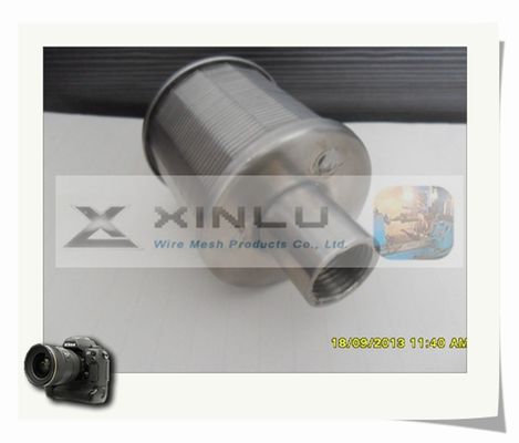 » Прочное сопло фильтра водоочистки слота 316L сопла 0.25mm фильтра песка G3/4