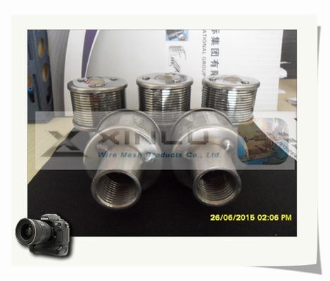» Прочное сопло фильтра водоочистки слота 316L сопла 0.25mm фильтра песка G3/4