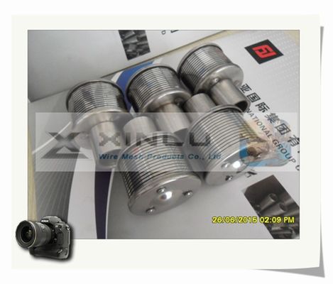 » Прочное сопло фильтра водоочистки слота 316L сопла 0.25mm фильтра песка G3/4