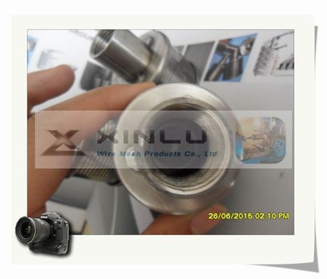 » Прочное сопло фильтра водоочистки слота 316L сопла 0.25mm фильтра песка G3/4