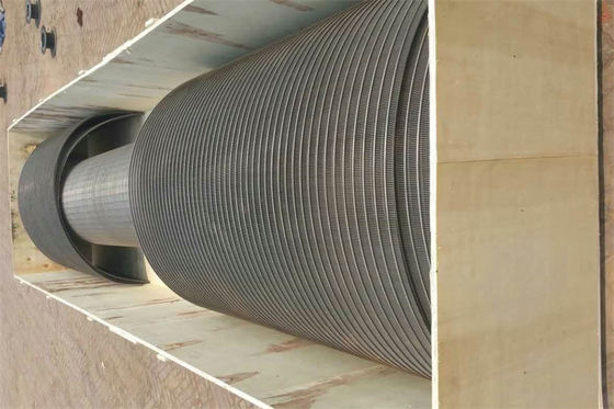 Экран нержавеющей стали Dewatering обшивает панелями изогнутый экран барабанчика отработанной воды