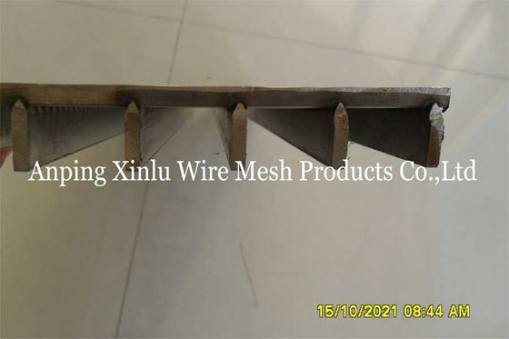 Плоская Johnson Wedge Wire Continuous Slot Screen Panel для мытья фильтра угля
