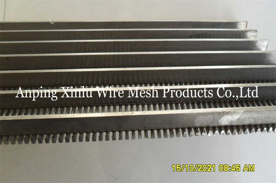 Плоская Johnson Wedge Wire Continuous Slot Screen Panel для мытья фильтра угля