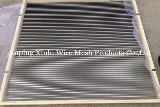 Статическая панель 500mm x 1120mm x R1050mm экрана провода клина SUS304 с кадром 5 x 20mm