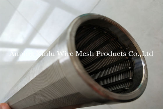 Электролитическая полировка из нержавеющей стали 304 316L Johnson Filter Tube для фильтрации скважин воды