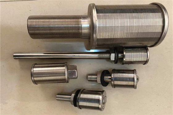Экран воды сопла FOTI фильтра песка слота Hastelloy 0.25mm непрерывный фильтруя