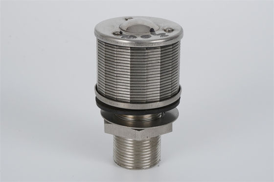 Диаметр потока 57mm Npt сопла удерживания средств массовой информации провода клина нержавеющей стали 316L