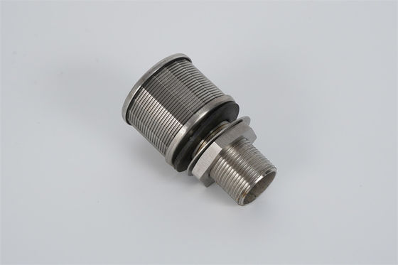 Диаметр потока 57mm Npt сопла удерживания средств массовой информации провода клина нержавеющей стали 316L