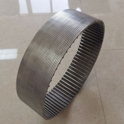 труба экрана слота 3.2x6mm непрерывным Vee в оболочке проводом для сверлить глубокой скважины