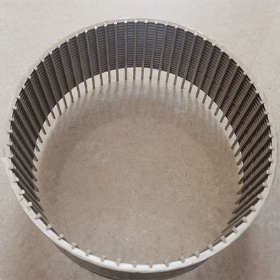 труба экрана слота 3.2x6mm непрерывным Vee в оболочке проводом для сверлить глубокой скважины